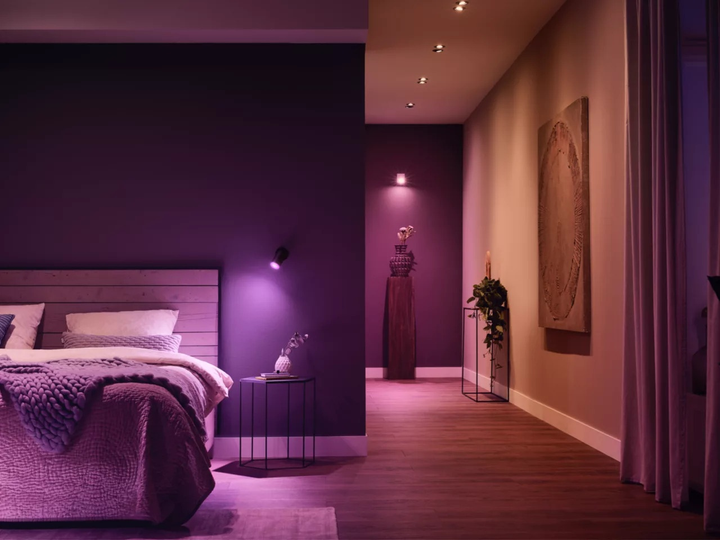 Zestaw inteligentnych żarówek Philips Hue White and Color Ambiance 4.2W GU10 EU 2 szt. (872016922981500) - obraz 6