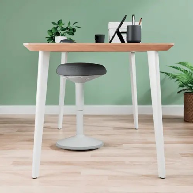 Стілець офісний Leitz Ergo 65440085 17 см Grey (4002432138401) - зображення 8