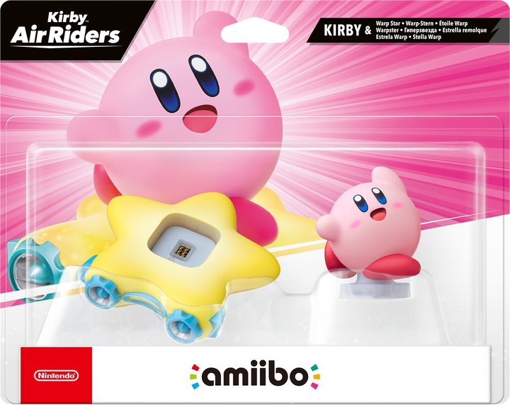 Figurka Nintendo Amiibo Kirby Air Riders - Kirby & Warp Star (0045496381325) - obraz 1