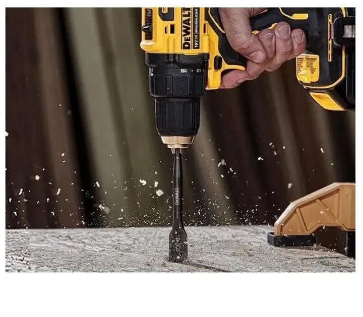 Wiertarko-wkrętarka akumulatorowa DeWalt DCD708D1T-QW 18 V 1 x 2 Ah (5035048732380) - obraz 4