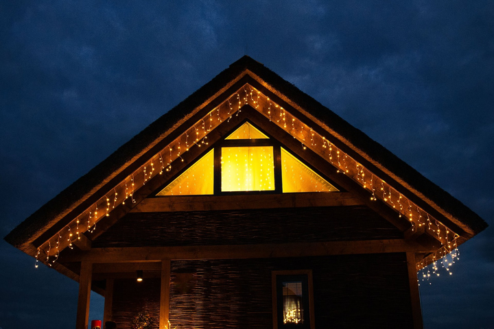 Kurtyna świetlna Springos CL0201 Sople 200 LED Ciepła biała (5907719412740) - obraz 13