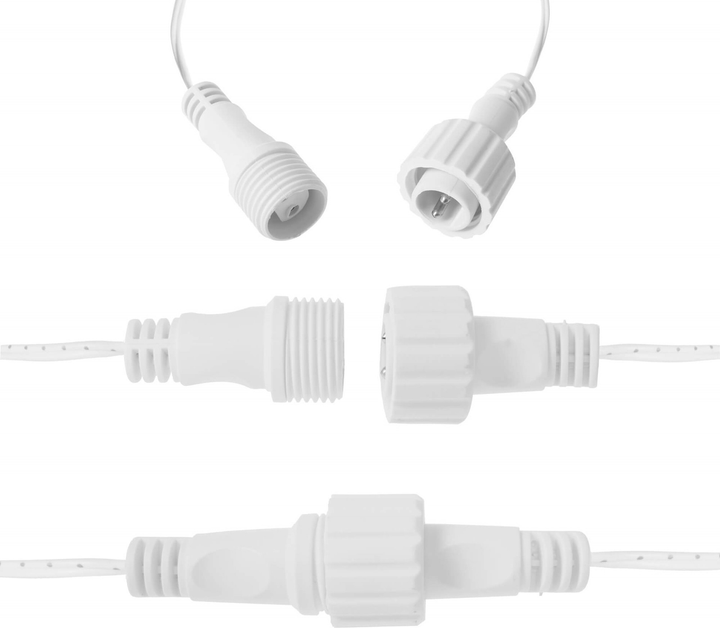 Гірлянда Springos CL0517 Бурульки 500 LED Тепла біла + холодний білий спалах (5907719425504) - зображення 3