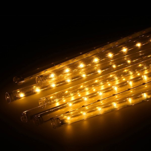 Гірлянда Springos CL1212 Метеори 480 LED Тепла біла (5907719422275) - зображення 9
