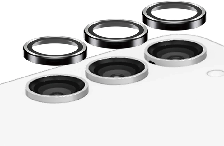 Захисне скло Panzer Glass Hoops Camera Lens Protector для Samsung Galaxy S23 FE Black (5711724004605) - зображення 3