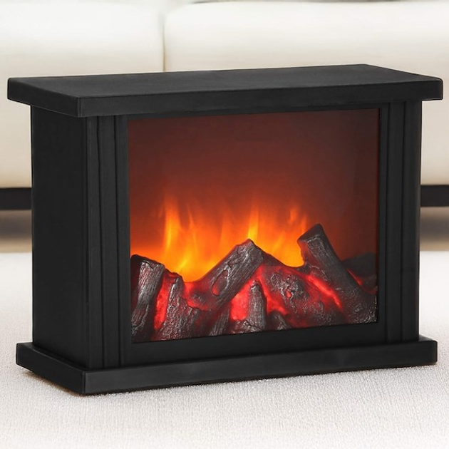 Dekoracja świąteczna Springos CL0864 Kominek z efektem płomienia 19.5 cm (5907719491059) - obraz 6