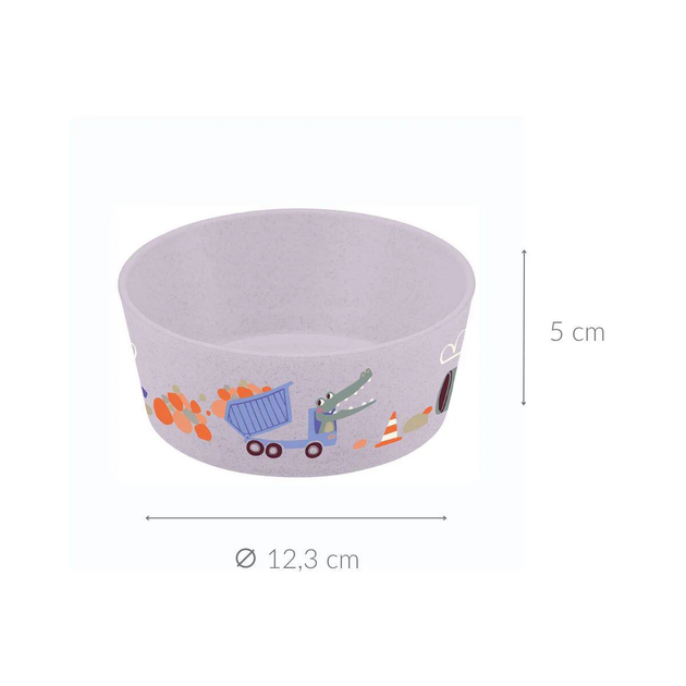 Miseczka dla dziecka Koziol Dreams szara 400 ml (4002942674291) - obraz 3