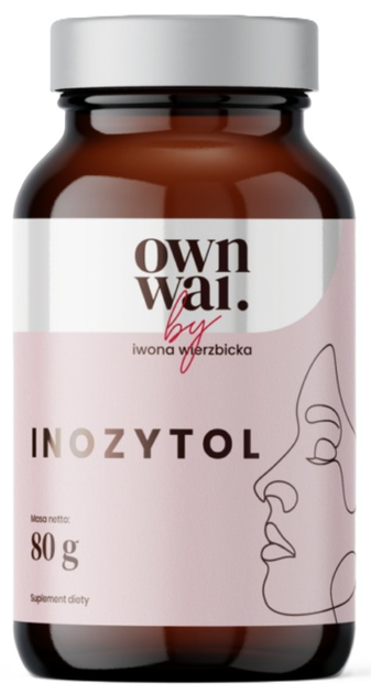 Suplement diety OWNWAI Inozytol 80 g (5905806911671) - obraz 1