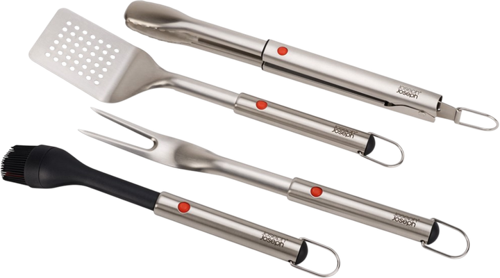 Zestaw narzędzi do BBQ Joseph Joseph GrillOut w etui 4 szt (5028420012750) - obraz 3