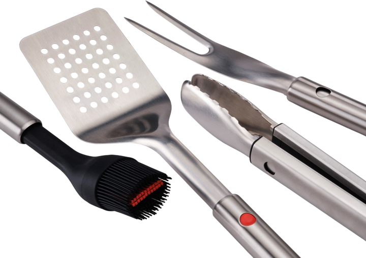 Zestaw narzędzi do BBQ Joseph Joseph GrillOut w etui 4 szt (5028420012750) - obraz 4