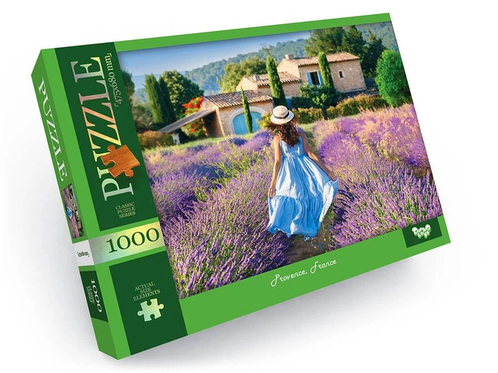Пазли 1000 елементів "Provence, France" C1000-12-01 Danko Toys - Фото 1 Пазли 1000 елементів "Provence, France" C1000-12-01 Danko Toys - изображение 1