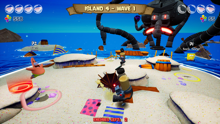 Gra Nintendo Switch Spongebob SquarePants: Battle for Bikini Bottom - Rehydrated (Kartridż) (9120080074461) - obraz 2