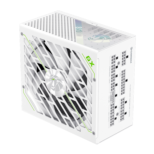 Блок питания GameMax GX PRO 850G WH Белый 850W ATX 3.1 модульный 80+ Gold 135 мм вентилятор для ПК (GX PRO 850G WH) - изображение 7