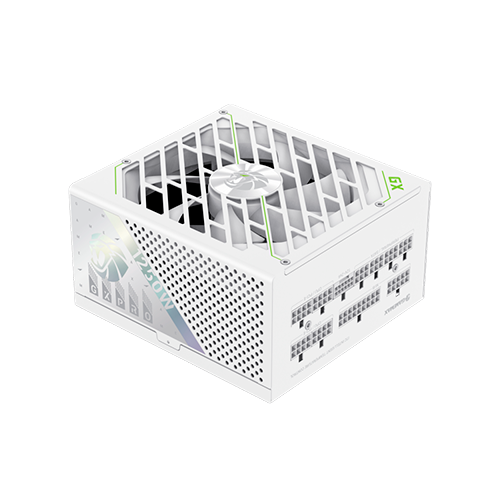 Блок питания модульный для ПК GameMax GX PRO 1250G WH, ATX 3.1, 1250W, 135 мм вентилятор, 80+ Gold, White - Фото 1 Блок питания модульный для ПК GameMax GX PRO 1250G WH, ATX 3.1, 1250W, 135 мм вентилятор, 80+ Gold, White - изображение 1