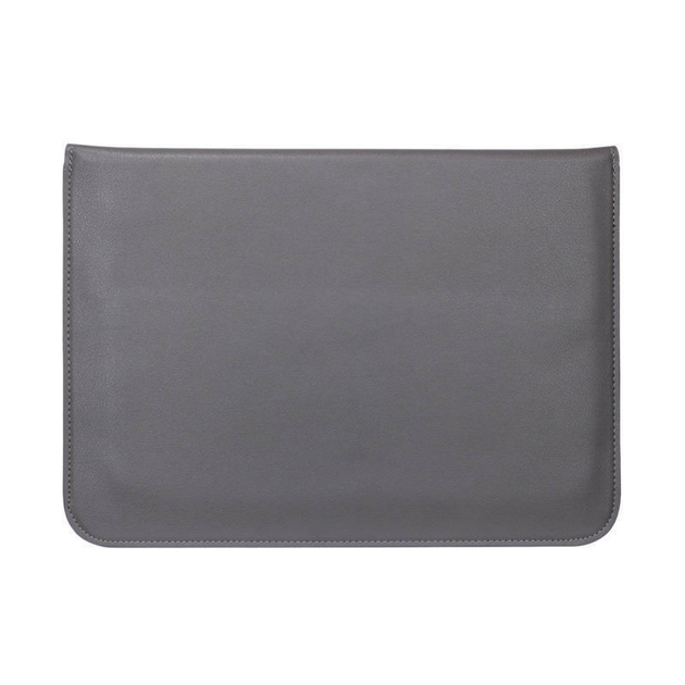 Чохол-конверт-підставка xVibe Leather PU для MacBook ноутбука планшета 13"-14.2" Grey - изображение 2