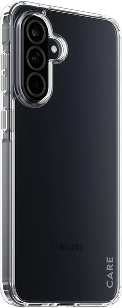 Etui CARE by PanzerGlass Flagship Case Transparent Urban Combat Frame do Samsung Galaxy A56 Clear (CRRFUBCG38380) - obraz 1
