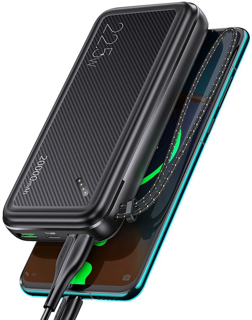 УМБ USAMS US-CD168 PB60 20000 mAh 22.5W Black (20KCD16801) - зображення 4