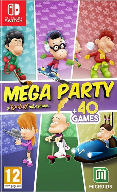 Gra Nintendo Switch Mega Party - a Tootuff Adventure (Kartridż) (3760156484310) - obraz 1