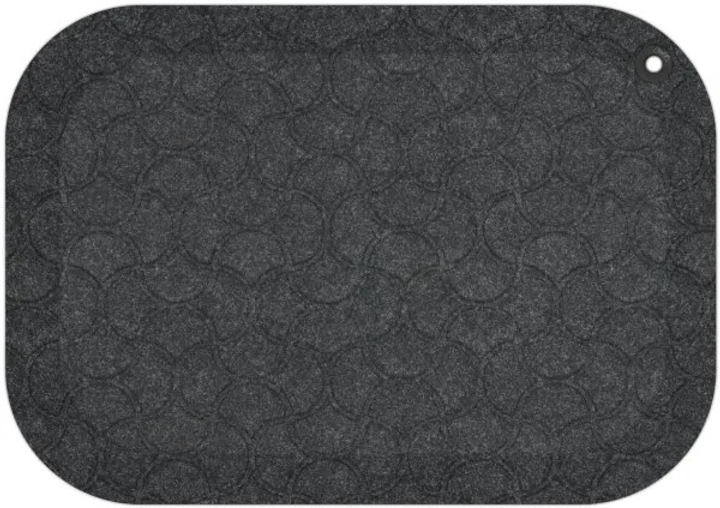 Mata podłogowa Matting StandUp! 77 cm x 53 cm Czarna (7392489819918) - obraz 1