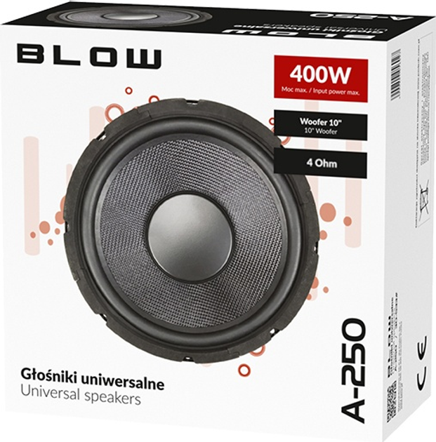Głośnik samochodowy Blow A-250 4 Ohm (5900804056010) - obraz 3