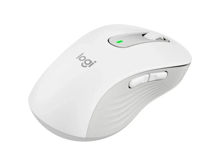 Миша Logitech Signature M650 L Wireless Mouse LEFT Off-White (910-006240) - изображение 3