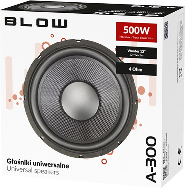 Głośnik samochodowy Blow A-300 4 Ohm (5900804056034) - obraz 3