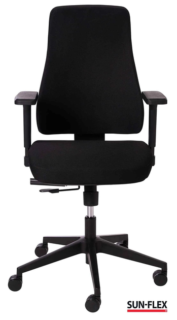 Офісне крісло Sun-Flex Officechair MB 250405 Black (7350042902811) - зображення 2