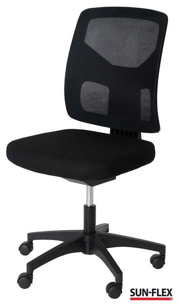 Офісне крісло Sun-Flex Officechair MB 250305 Black (7350042902828) - зображення 4