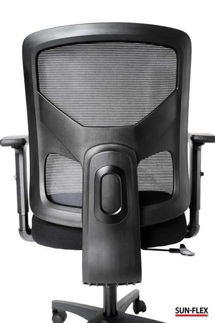 Офісне крісло Sun-Flex Officechair MB 250305 Black (7350042902828) - зображення 7