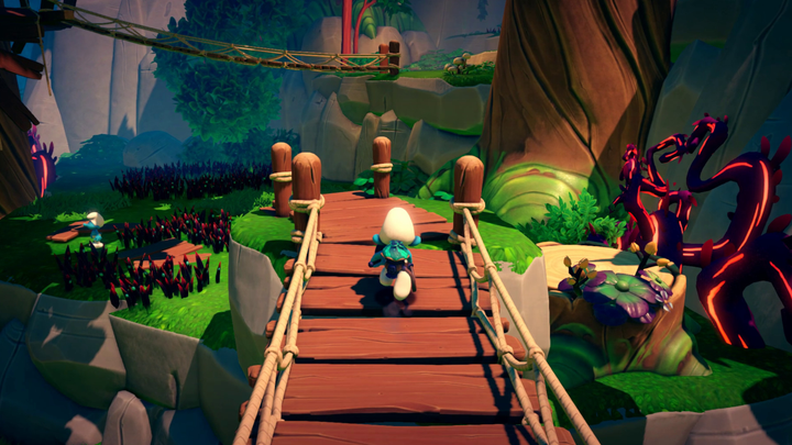 Gra Nintendo Switch The Smurfs: Mission Vileaf (Kartridż) (3760156489650) - obraz 7