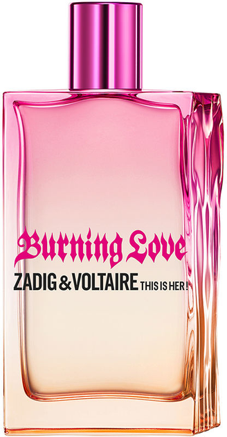 Woda perfumowana damska Zadig & Voltaire This is Her Burning Love 100 ml (3423222124236) - obraz 1