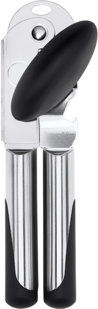 Otwieracz do puszek Oxo Steel stalowy czarny (719812580814) - obraz 1