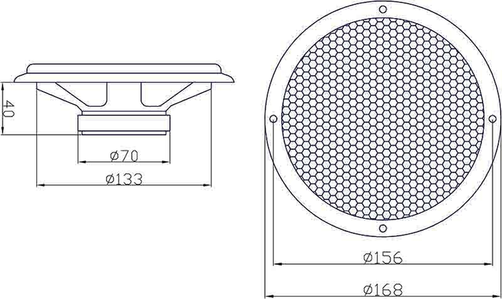 Автоакустика Blow WH-1606 (5900804111504) - зображення 2