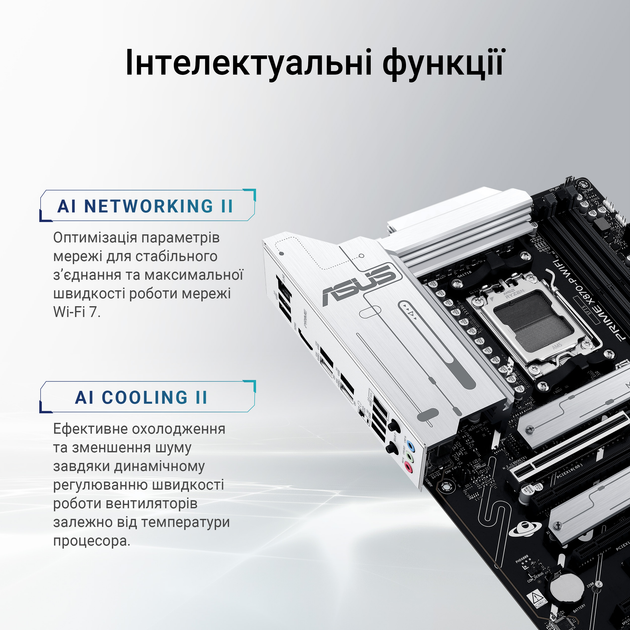 Материнская плата Asus PRIME X870-P WIFI (sAM5, AMD X870