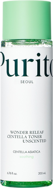 Тонер для обличчя Purito Seoul Wonder Releaf Centella зволожувальний 200 мл (8809563100347) - зображення 1