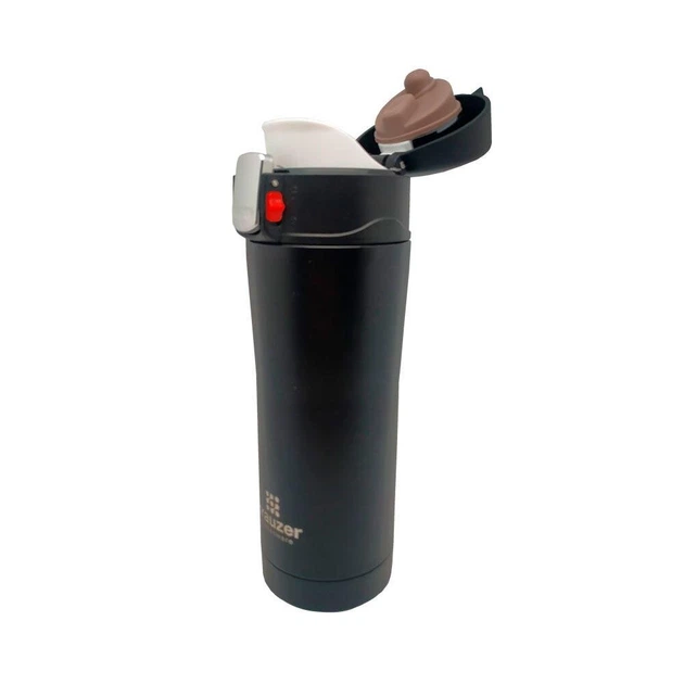 Термочашка KRAUZER 350мл 86-350 Matte Black - зображення 2
