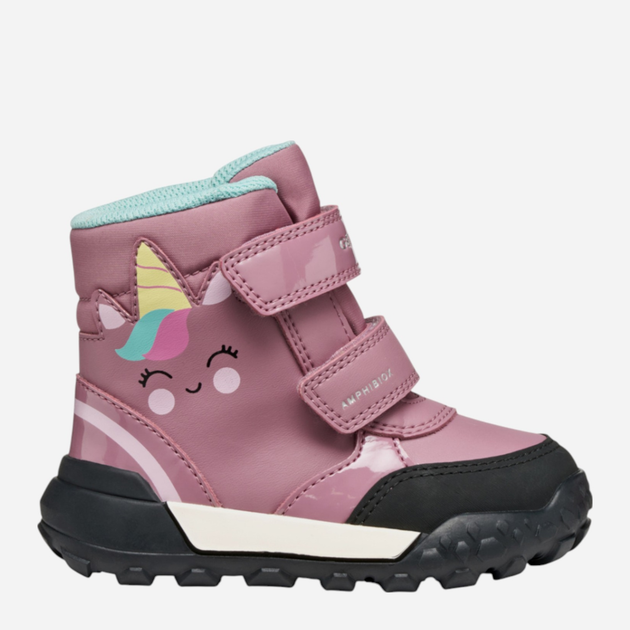 Дитячі демісезонні черевики для дівчинки Geox B Trekkyup Girl B Ab B566MD-054FU-C8006 24 Рожеві (8058192465222) - зображення 1