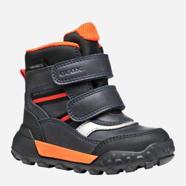 Дитячі зимові чоботи для хлопчика Geox B Trekkyup Boy B Abx B566LD-0MEBC-C0659 24 Темно-сині (8058192464669) - зображення 2