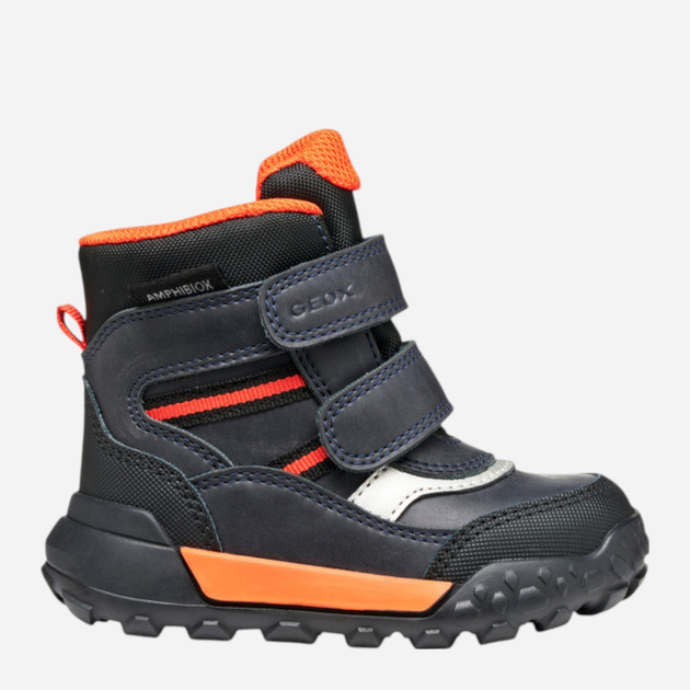 Дитячі зимові чоботи для хлопчика Geox B Trekkyup Boy B Abx B566LD-0MEBC-C0659 27 Темно-сині (8058192464690) - зображення 1