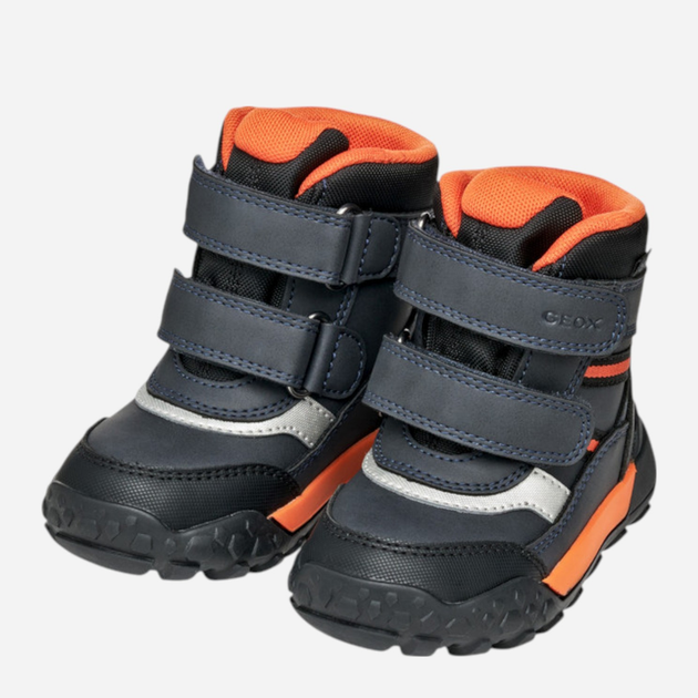 Дитячі зимові чоботи для хлопчика Geox B Trekkyup Boy B Abx B566LD-0MEBC-C0659 27 Темно-сині (8058192464690) - зображення 5