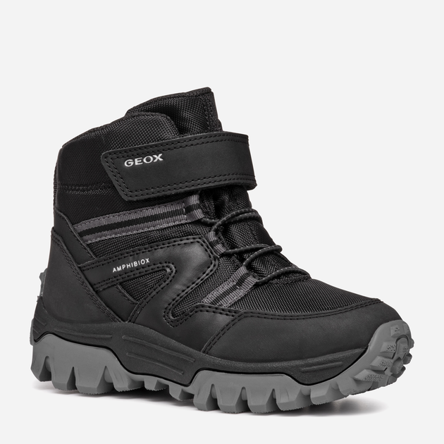 Дитячі зимові черевики для хлопчика Geox J Himalaya Boy B Abx J46FRD-050FU-C9999 24 Чорні (8056206870673) - зображення 2