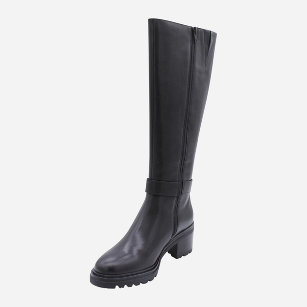 Kozaki damskie skórzane Geox D Damiana D56QCD-00043-C9999 39.5 Czarne (8058192476785) - obraz 3