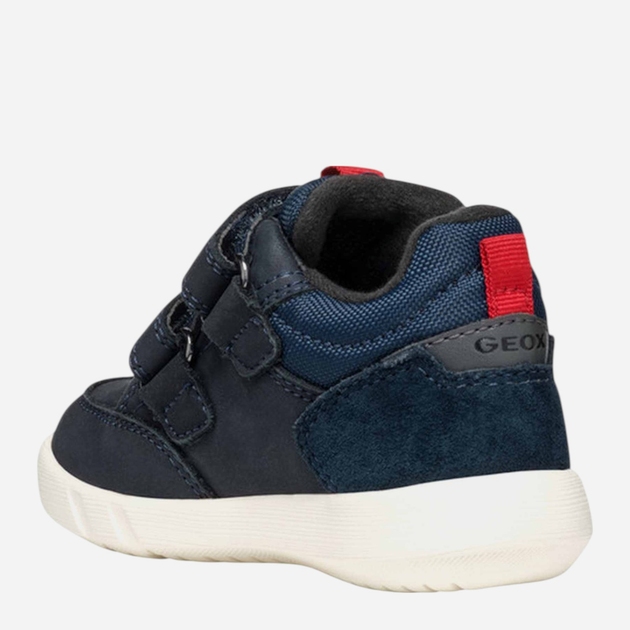 Buty sportowe chłopięce na rzepy Geox B Hyroo Boy Wpf B365EA-032FU-C0735 22 Granatowe (8056206905139) - obraz 3