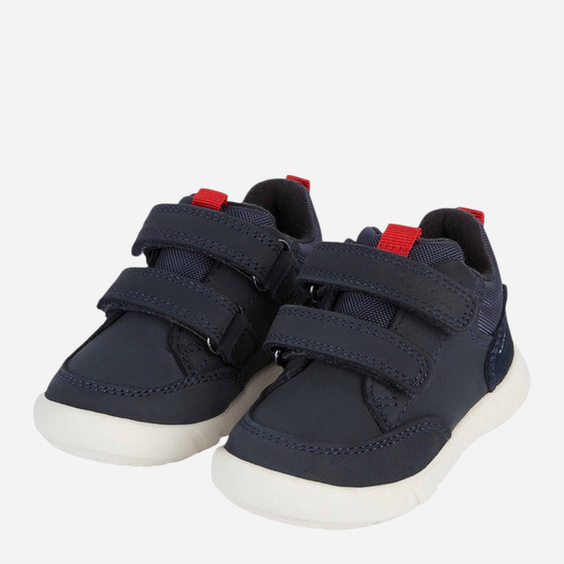 Дитячі шкіряні кросівки для хлопчика Geox B Hyroo Boy Wpf B365EA-032FU-C0735 23 Темно-сині (8056206905146) - зображення 4