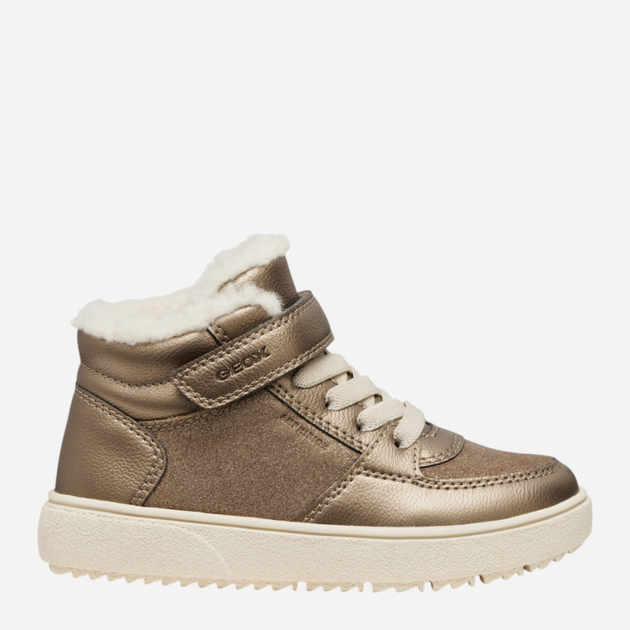 Дитячі зимові черевики для дівчинки Geox J Theleven Girl B Ab J56HTA-077BC-C9006 24 Сірі (8058192511851) - зображення 1