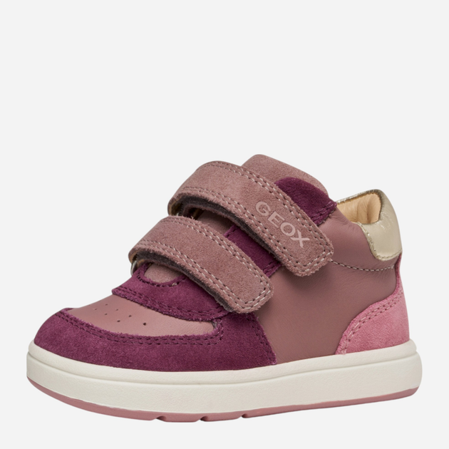 Дитячі демісезонні черевики для дівчинки Geox B Biglia Girl B564CA-02285-CL88H 25 Рожеві (8058192461477) - зображення 3
