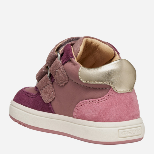 Дитячі демісезонні черевики для дівчинки Geox B Biglia Girl B564CA-02285-CL88H 26 Рожеві (8058192461484) - зображення 5