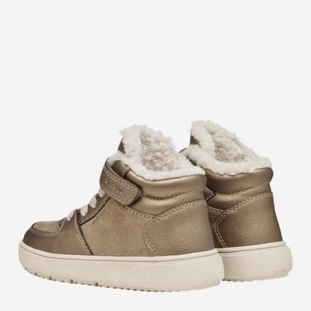 Дитячі зимові черевики для дівчинки Geox J Theleven Girl B Ab J56HTA-077BC-C9006 25 Сірі (8058192511868) - зображення 6