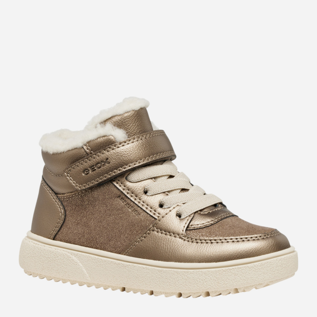 Підліткові зимові черевики для дівчинки Geox J Theleven Girl B Ab J56HTA-077BC-C9006 35 Сірі (8058192511950) - зображення 2