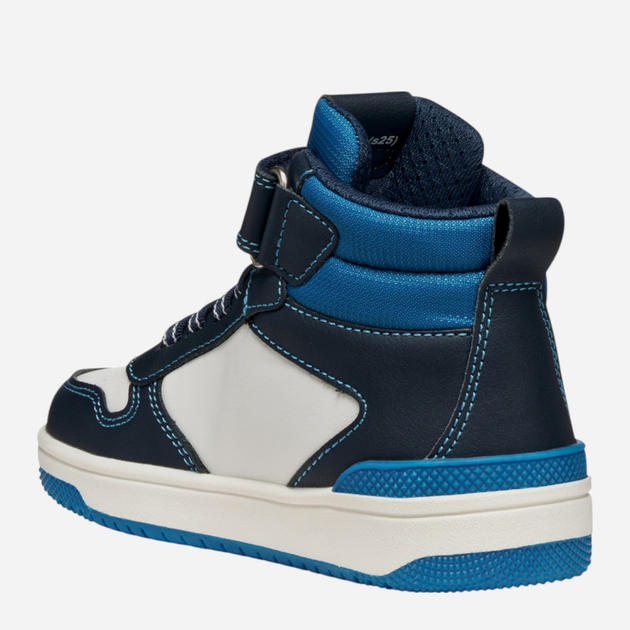 Sneakersy chłopięce wysokie Geox J Washiba Boy J56LQH-05411-C4211 25 Granatowe (8058192515668) - obraz 4