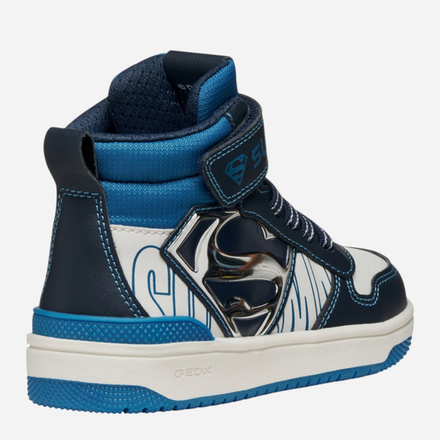 Sneakersy chłopięce wysokie Geox J Washiba Boy J56LQH-05411-C4211 33 Granatowe (8058192515743) - obraz 5